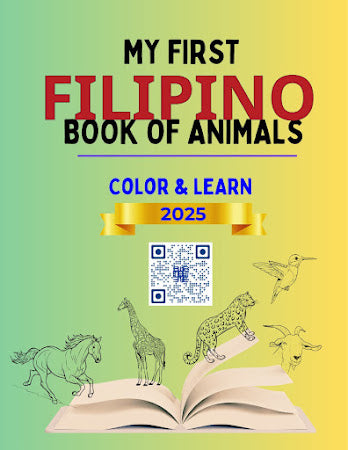 Amina and Wisdom: Bilingual Animals Activity Book for Young Language Learners