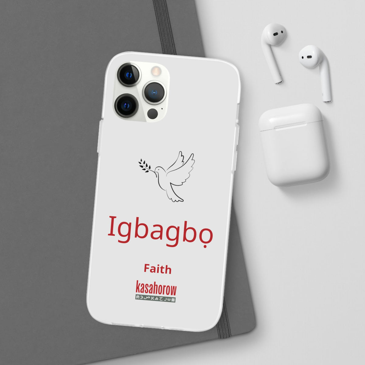 "Faith" Phone Case · English Yoruba