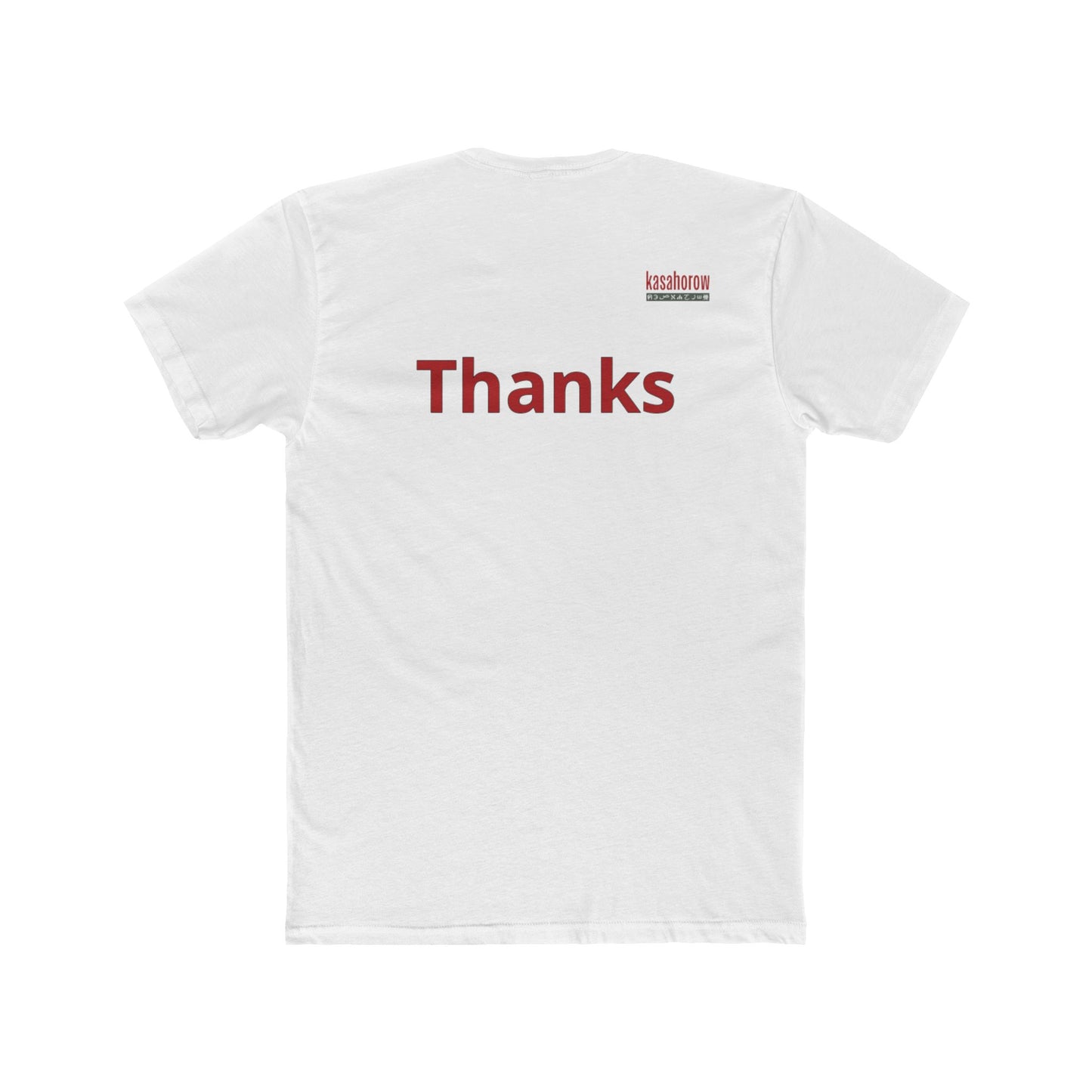 "Thanks" T-shirt / English - Luwo