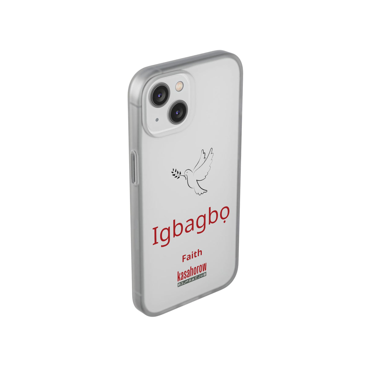 "Faith" Phone Case · English Yoruba