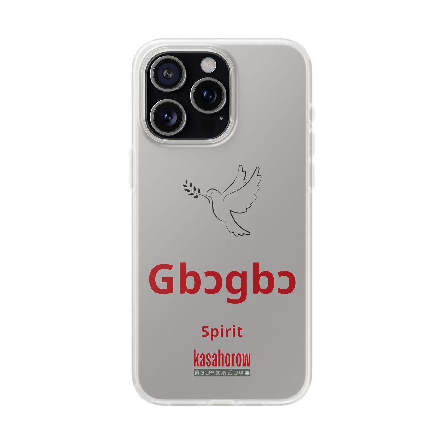 "Spirit" Phone Case · English Gbe