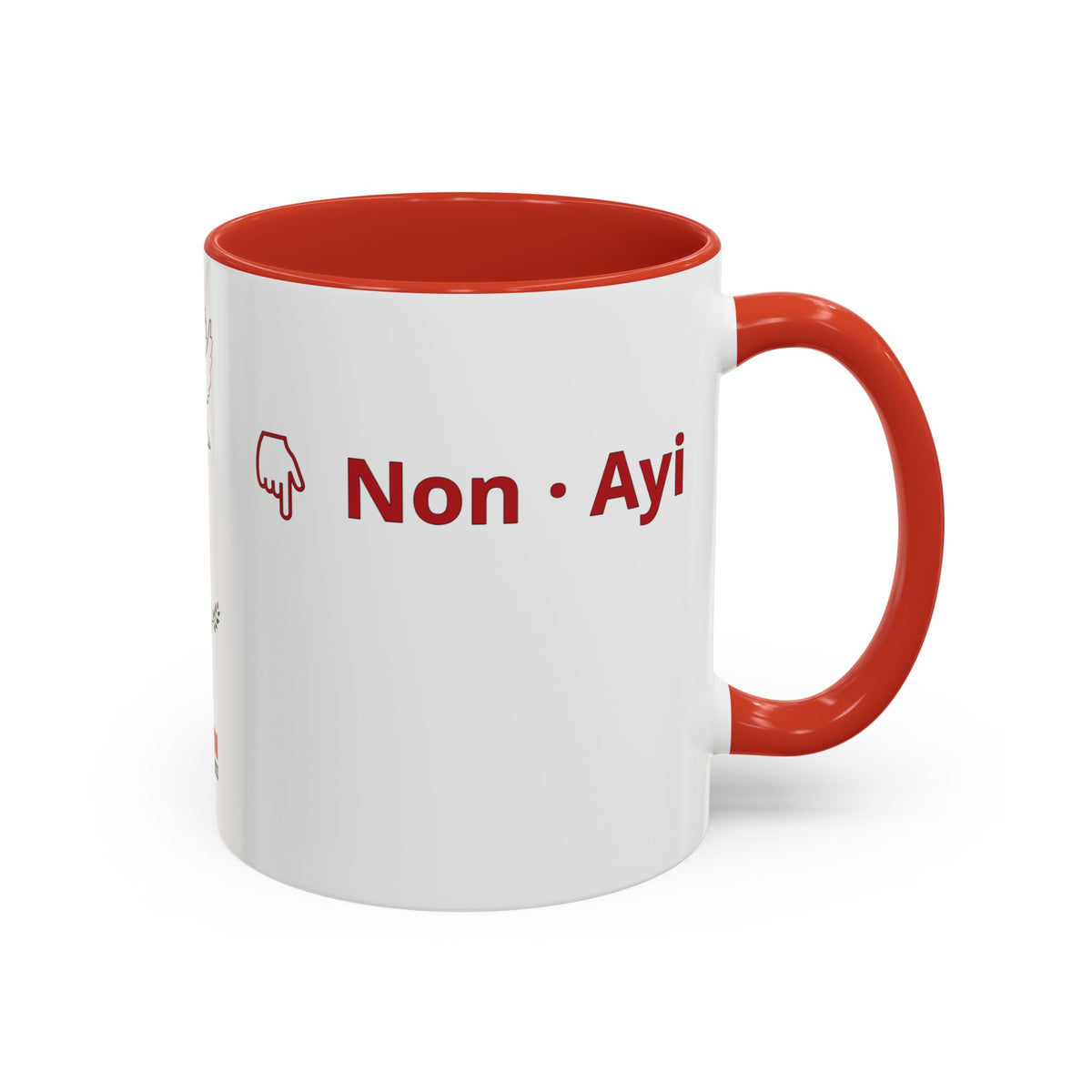 "Oui et Non" Mug · Français Dioula