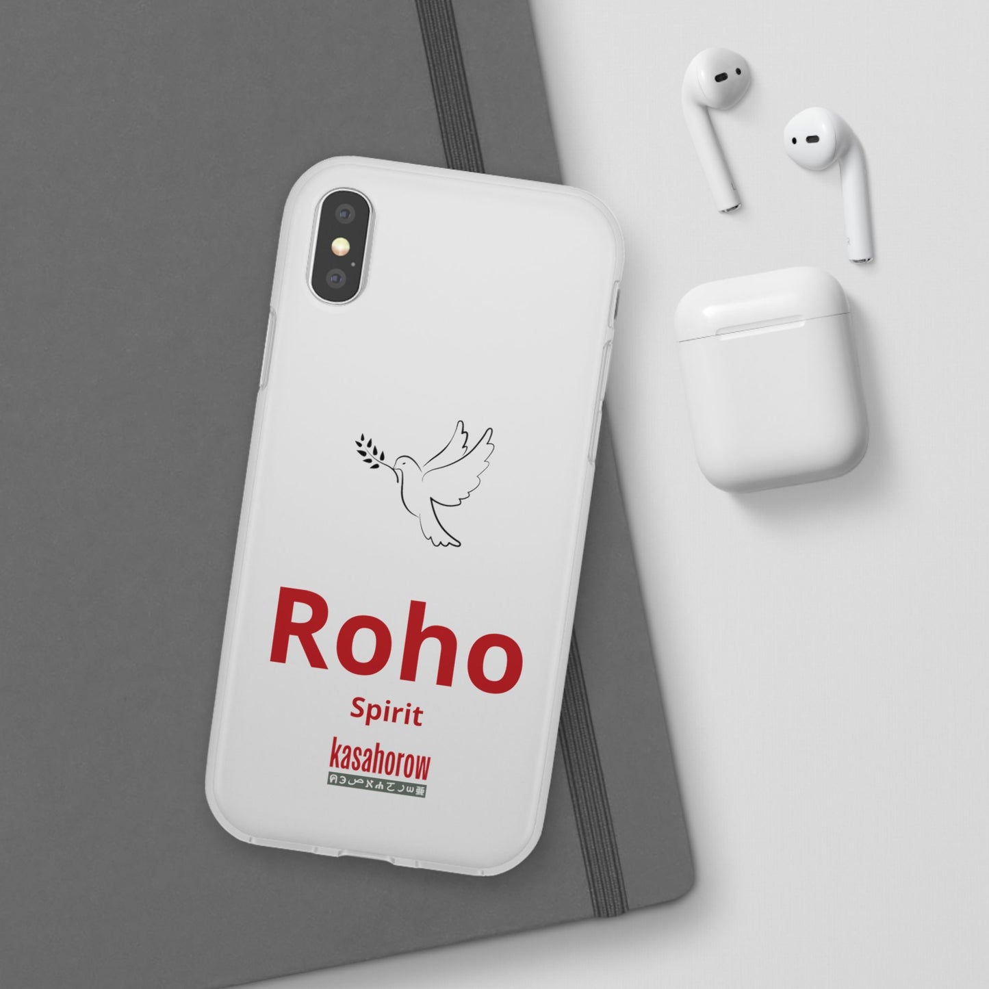 "Spirit" Phone Case · English Swahili
