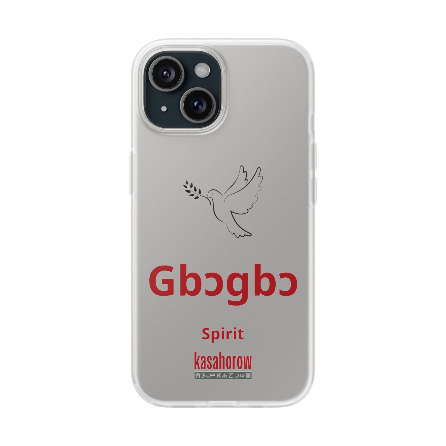 "Spirit" Phone Case · English Gbe