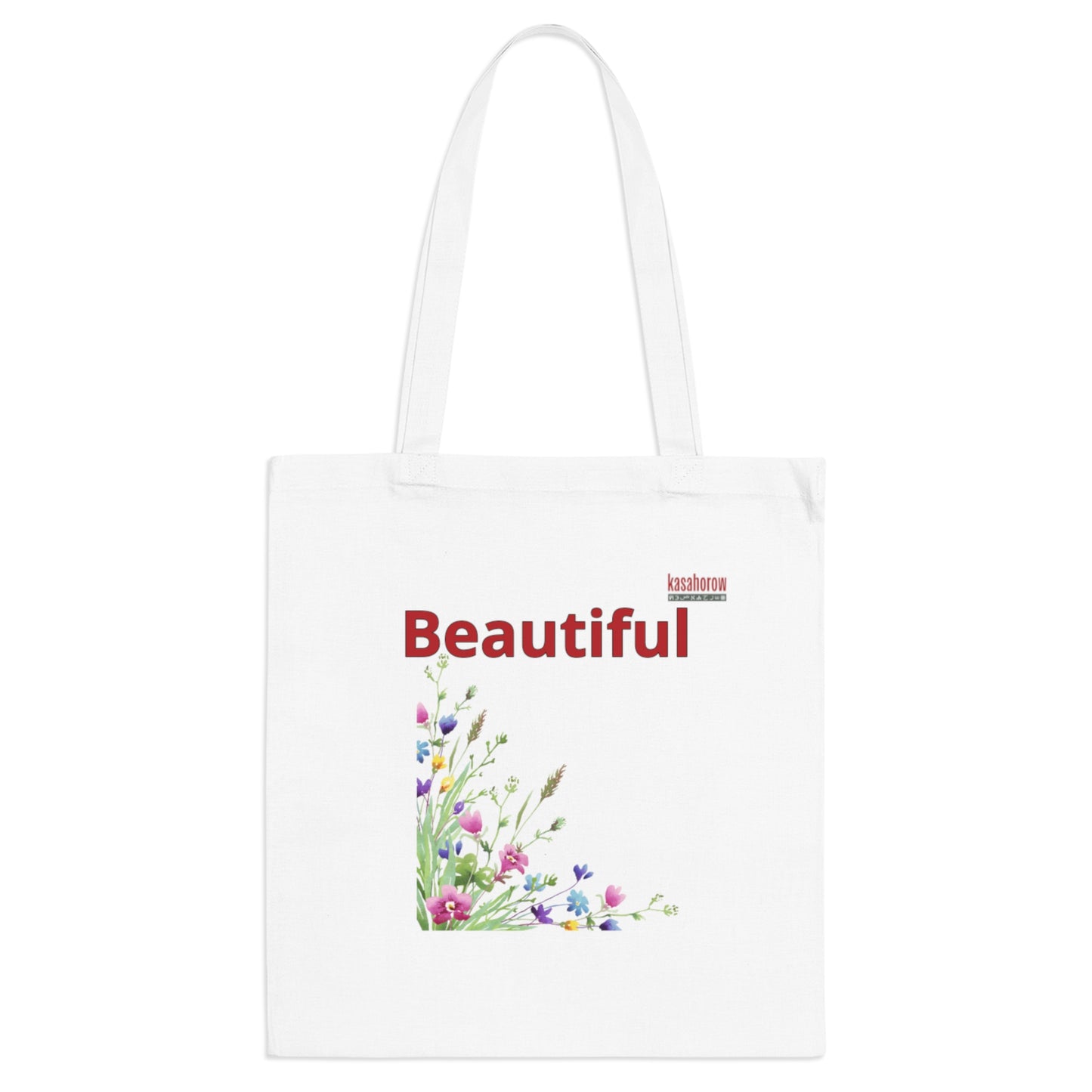 "Beautiful" Bag / English - Amharic