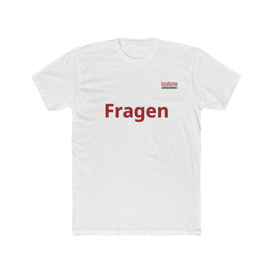 "Ask" T-shirt / English - German