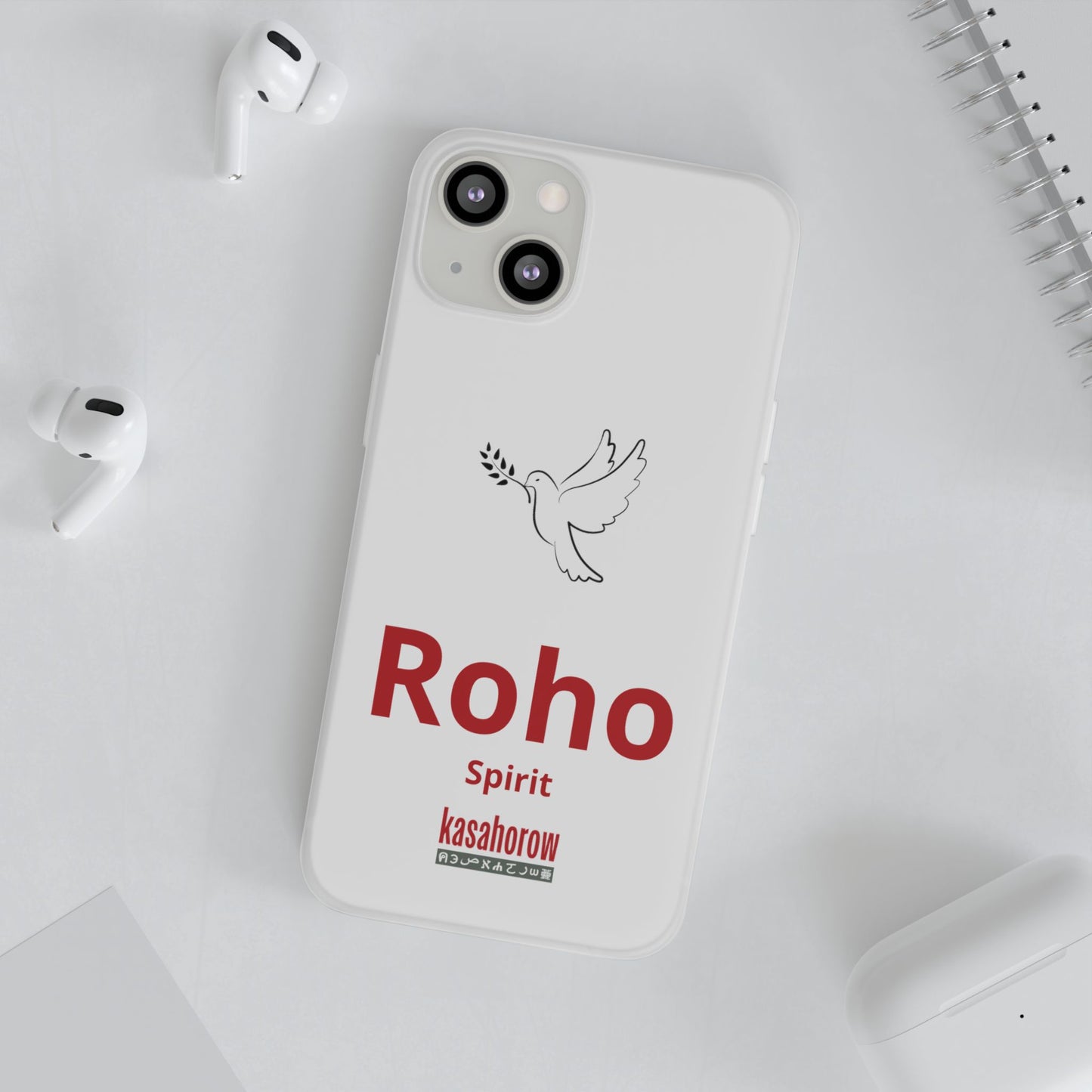 "Spirit" Phone Case · English Swahili