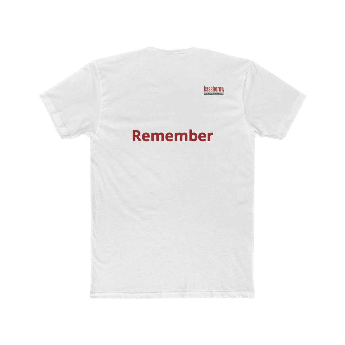 "Remember" T-Shirt · English Swahili