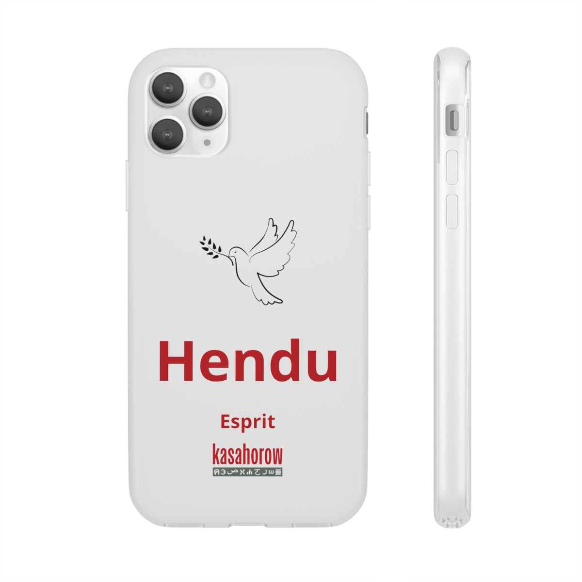 "Esprit" Phone Case · Français Peul