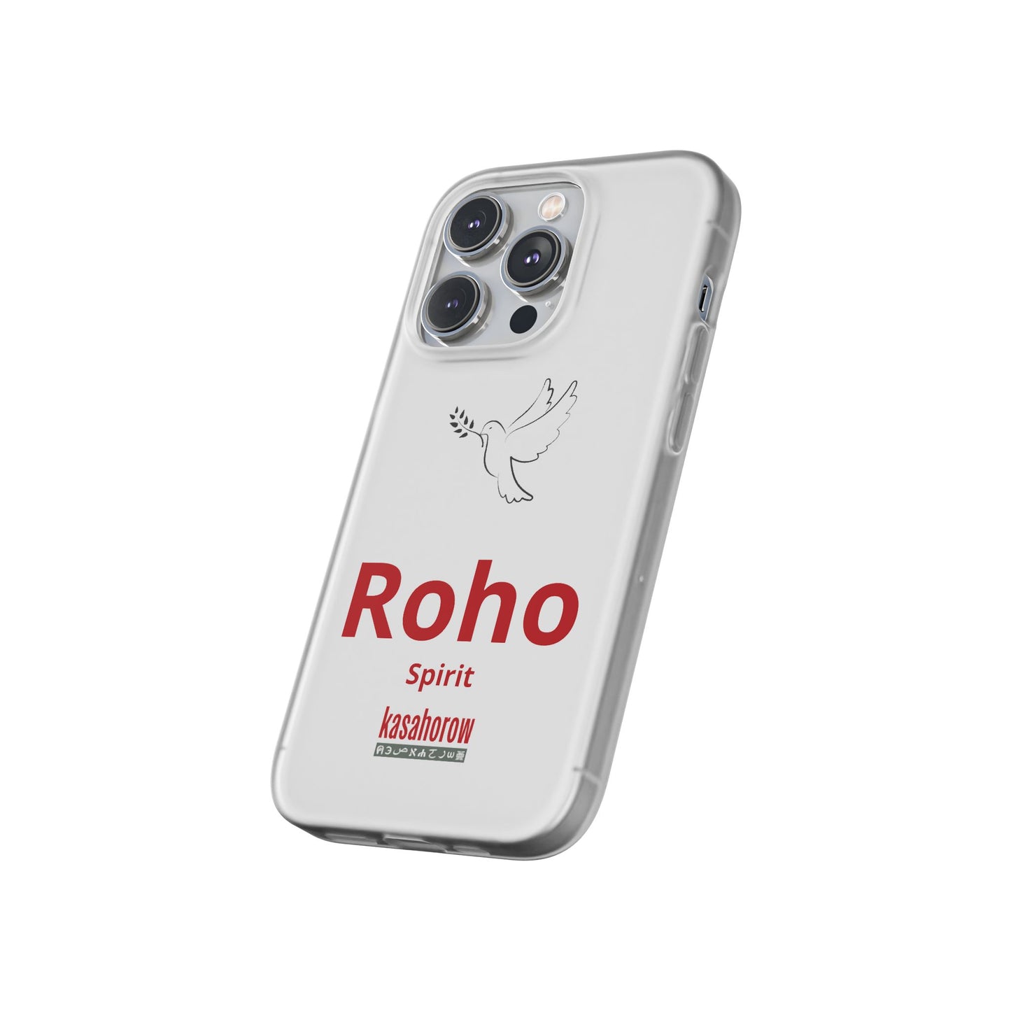 "Spirit" Phone Case · English Swahili