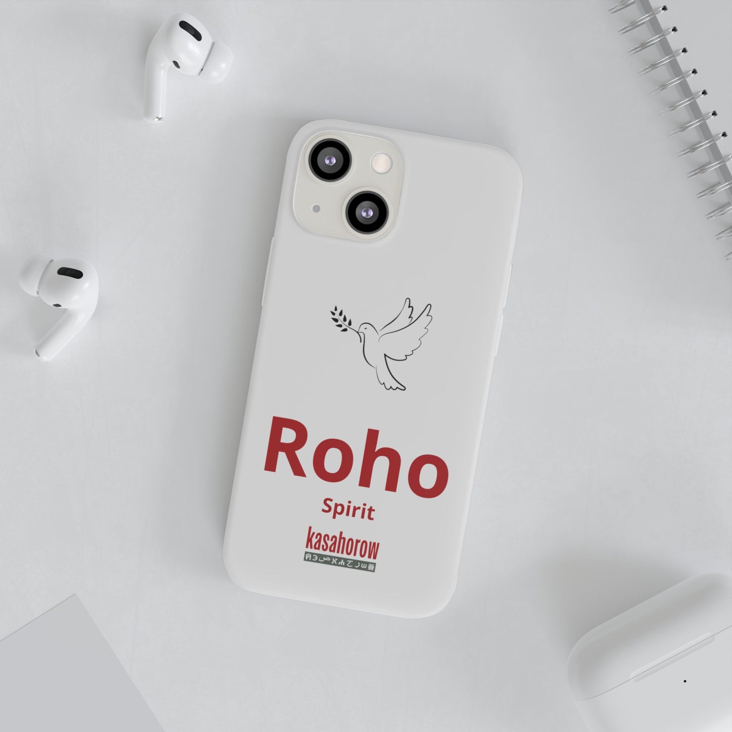 "Spirit" Phone Case · English Swahili