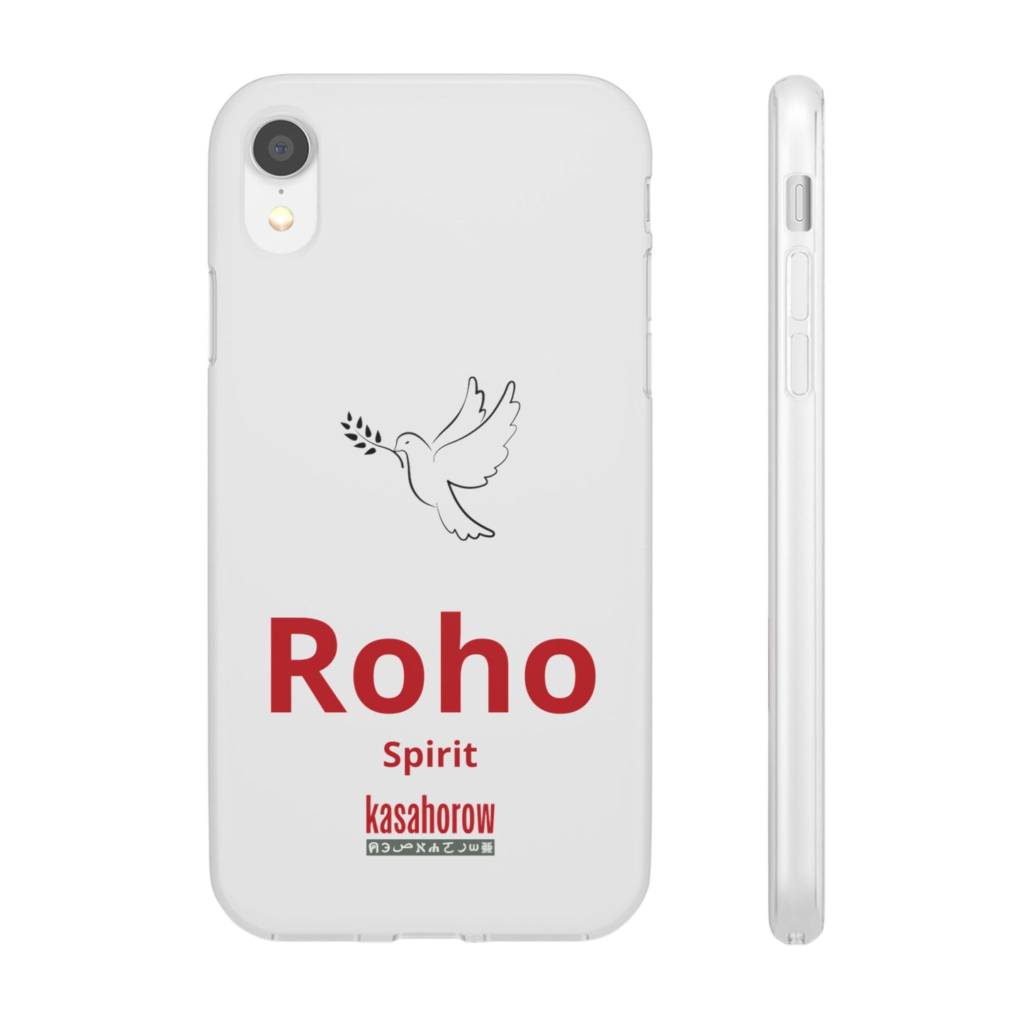 "Spirit" Phone Case · English Swahili