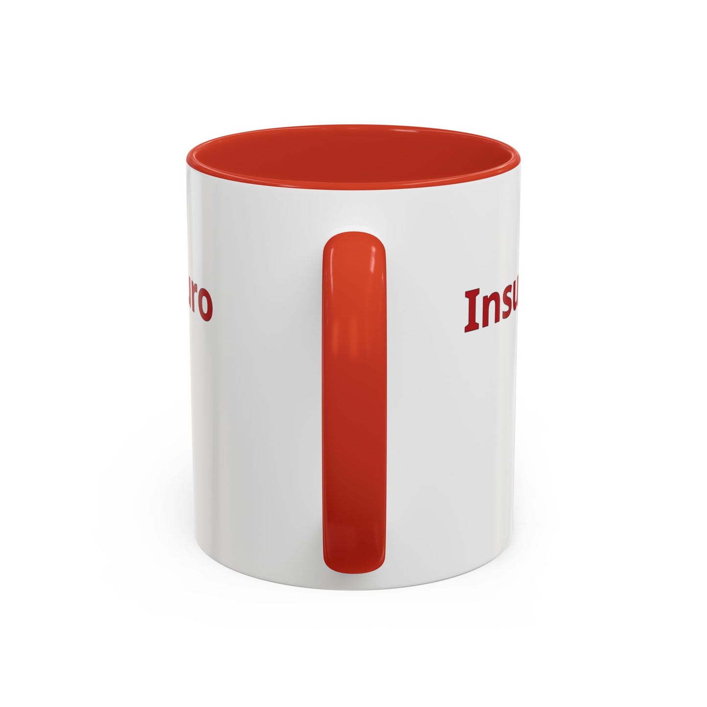 "Insurance" Mug · English Spanish