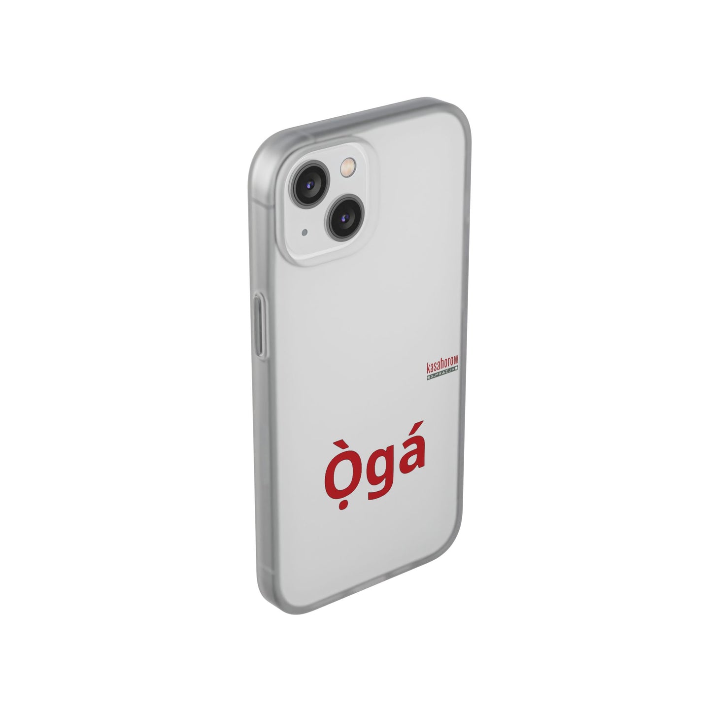 Boss Flexi Phone Case, Customizable Clear Phone Cover, Perfect Gift for Birthdays, Holidays, and Everyday Use