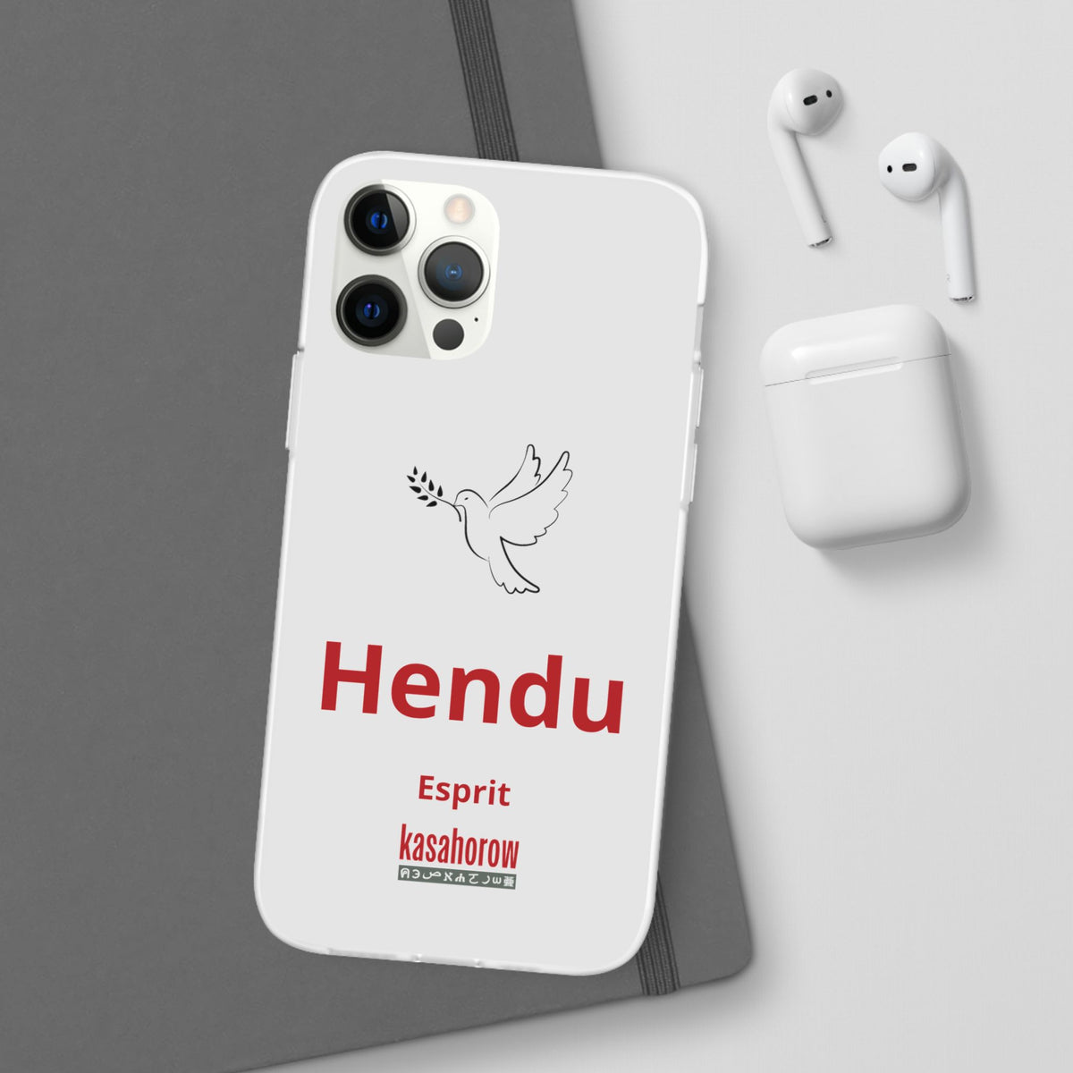 "Esprit" Phone Case · Français Peul