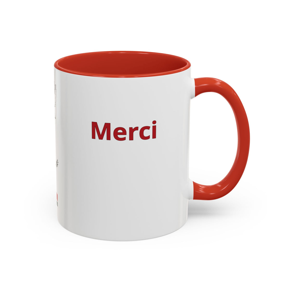 "Merci" Mug · Français Peul
