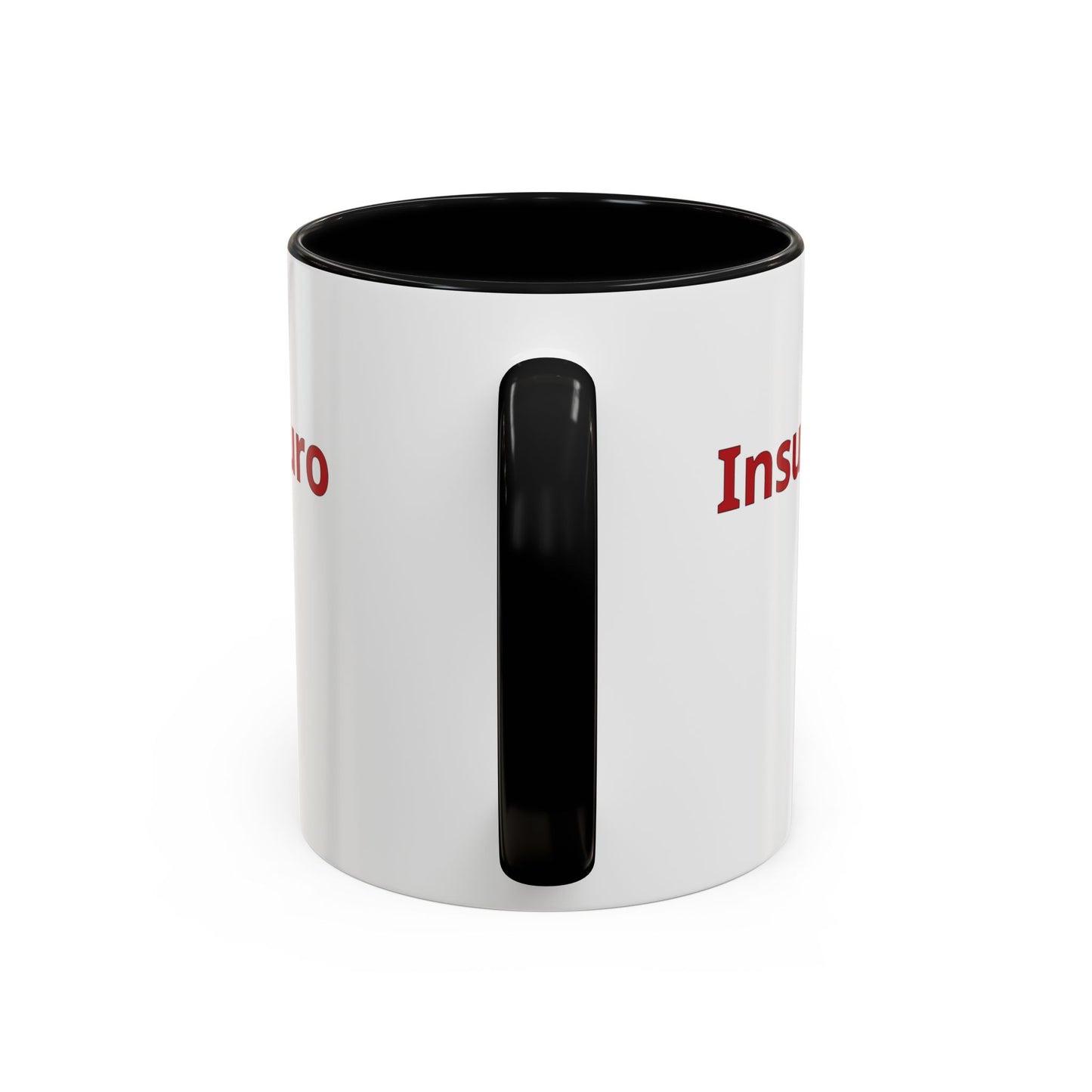 "Insurance" Mug · English Spanish