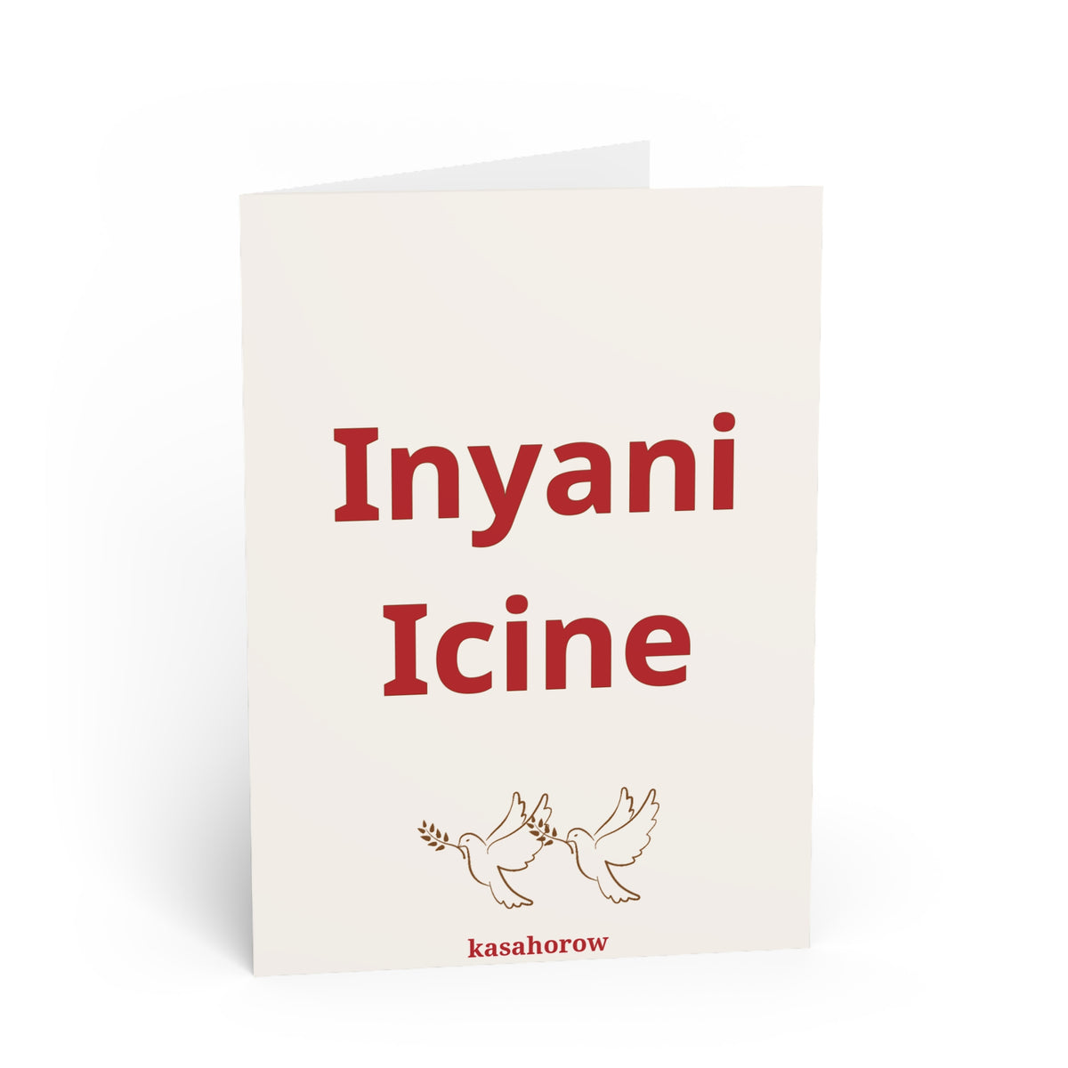 "Icine" Card · Chibemba Icikosa