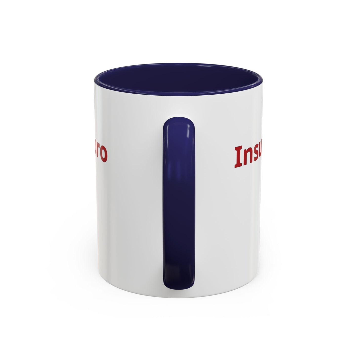 "Insurance" Mug · English Spanish