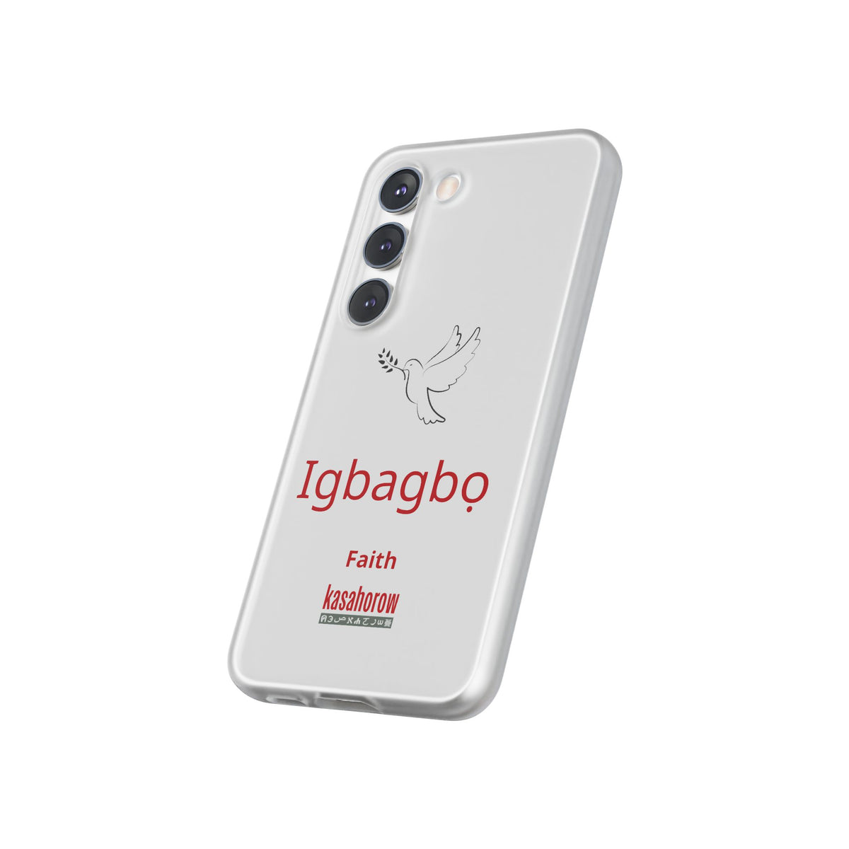 "Faith" Phone Case · English Yoruba