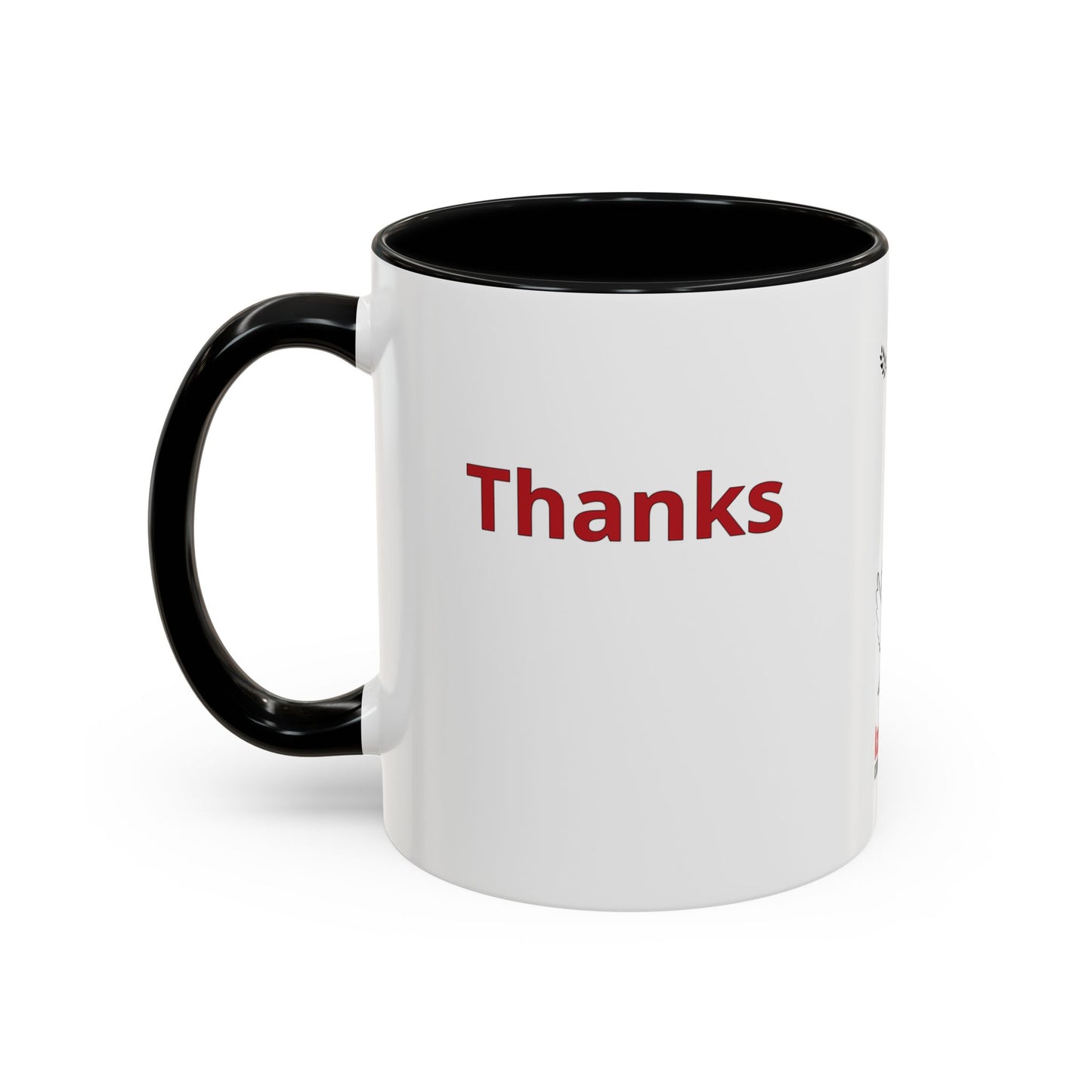 "Thanks" Mug / English - Luwo
