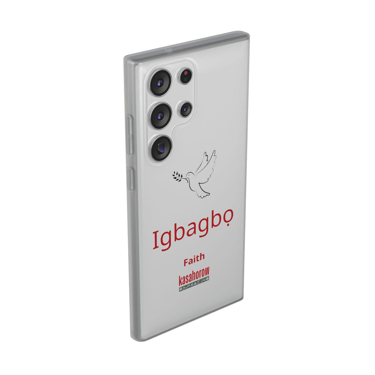 "Faith" Phone Case · English Yoruba