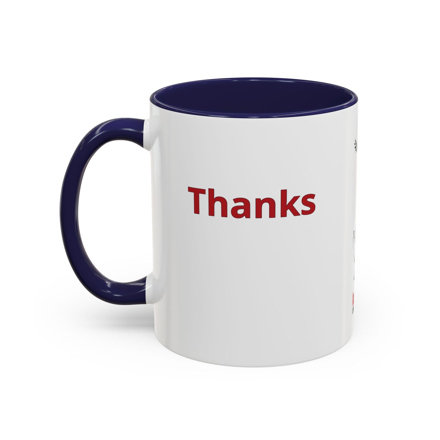 "Thanks" Mug / English - Luwo