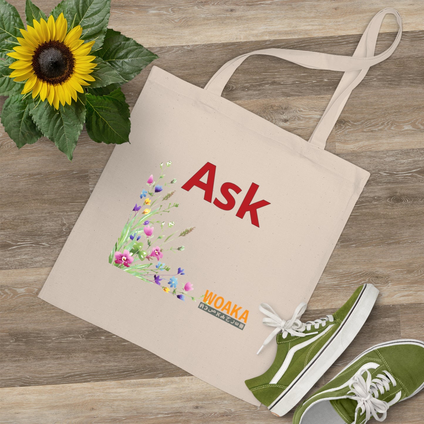 "Ask" Bag / English - German