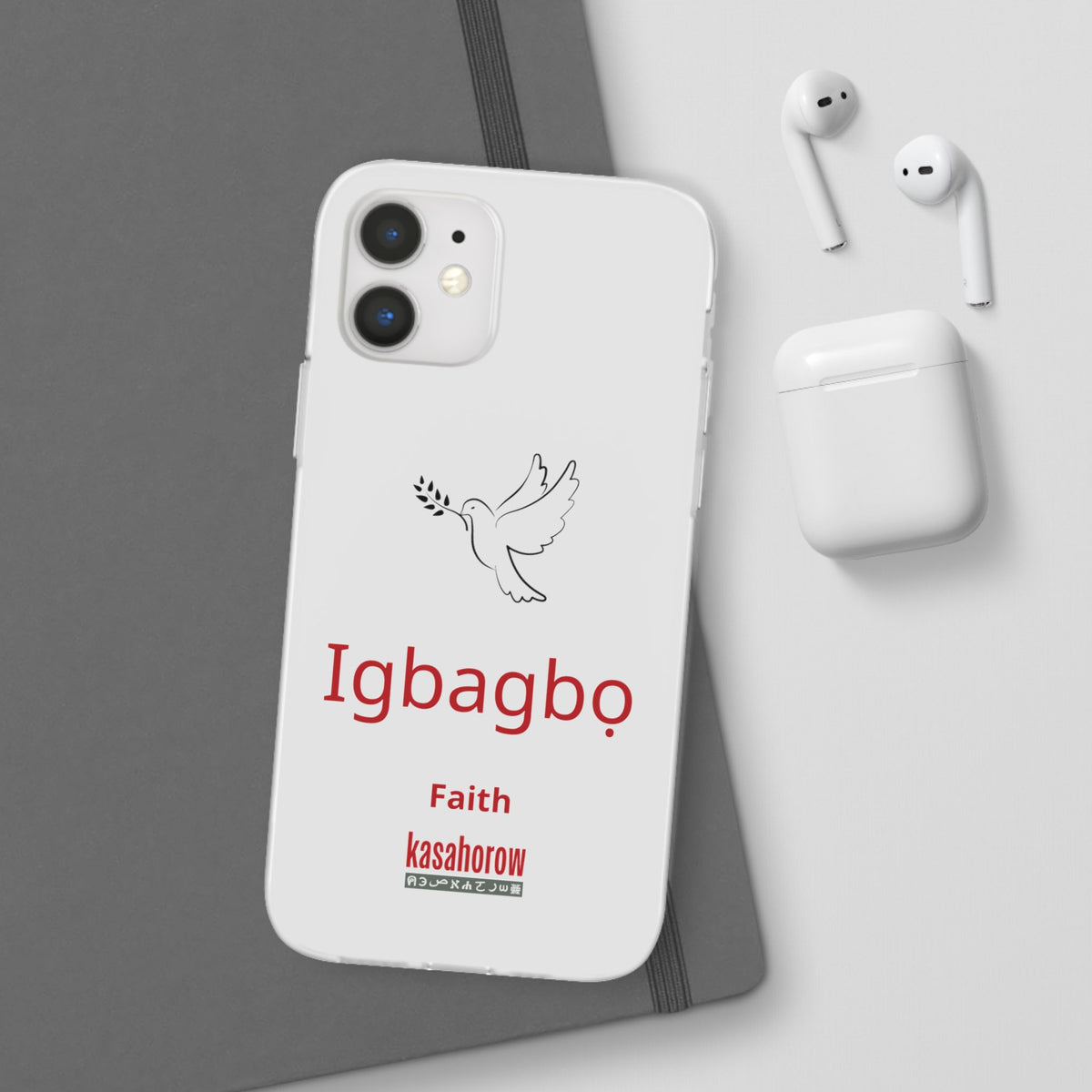 "Faith" Phone Case · English Yoruba