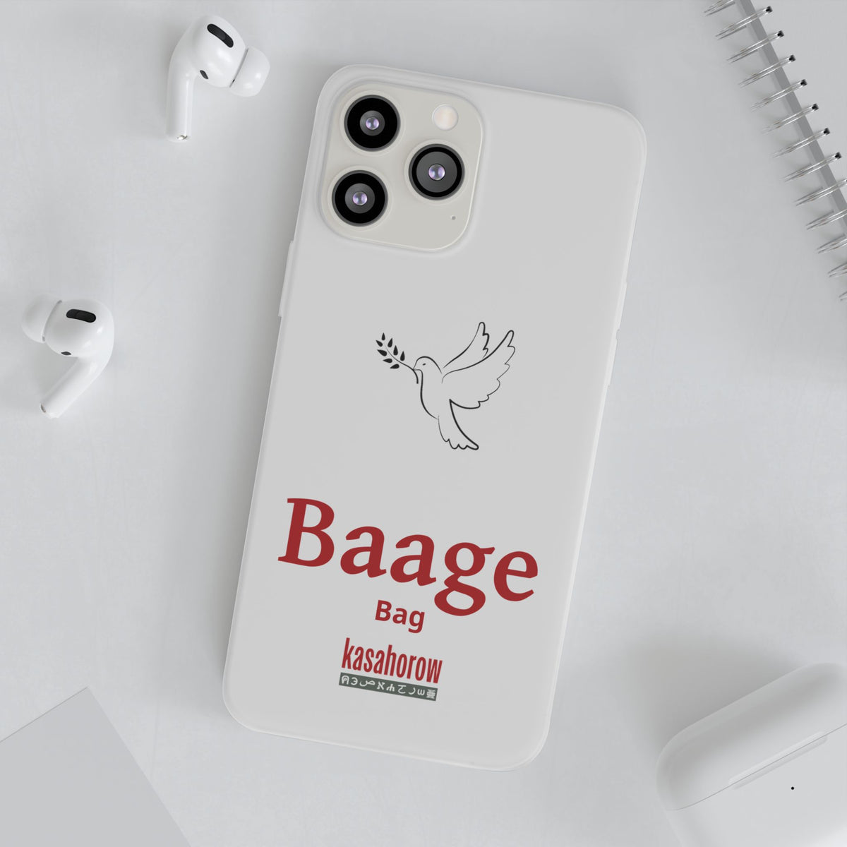"Bag" Phone Case · English Akuapem