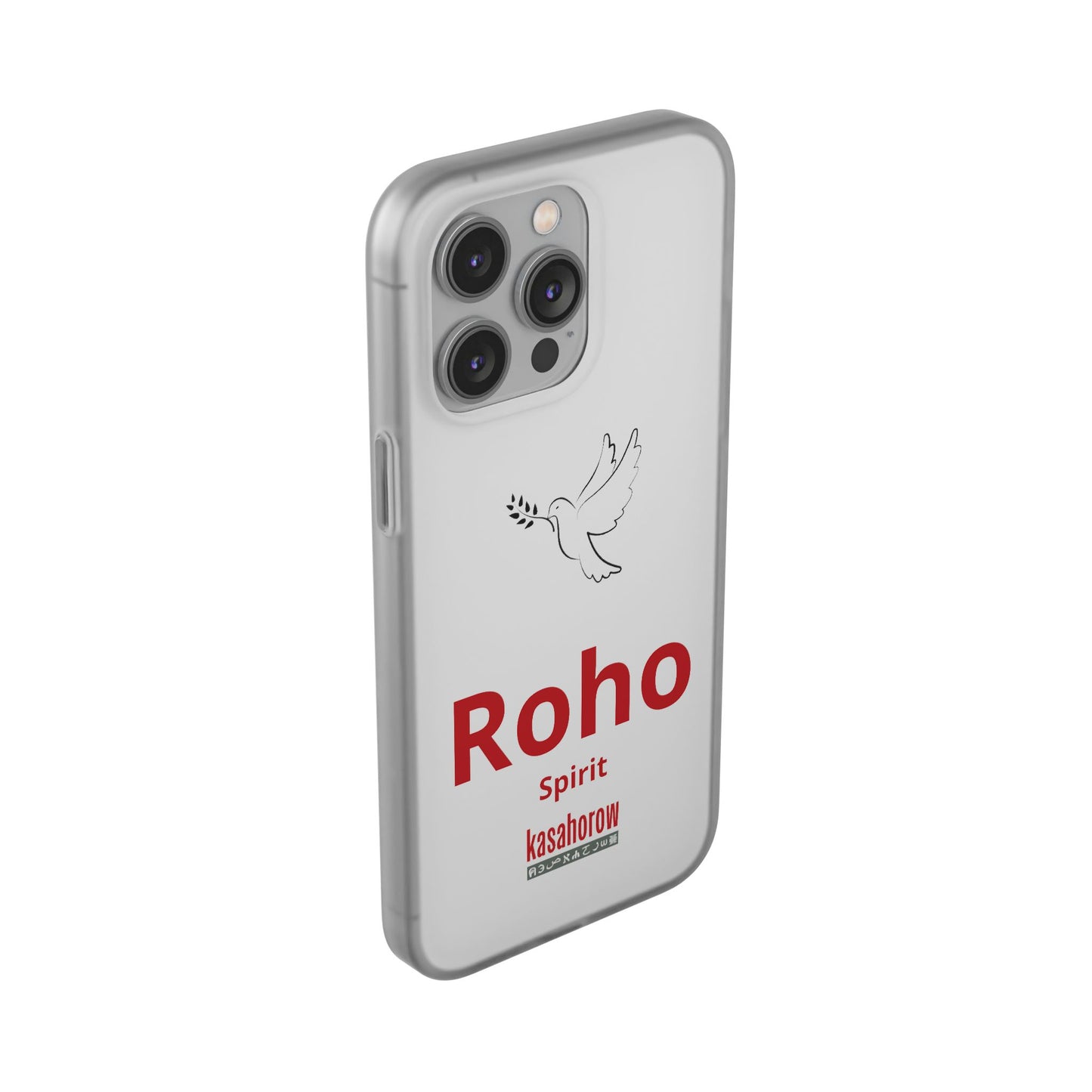 "Spirit" Phone Case · English Swahili