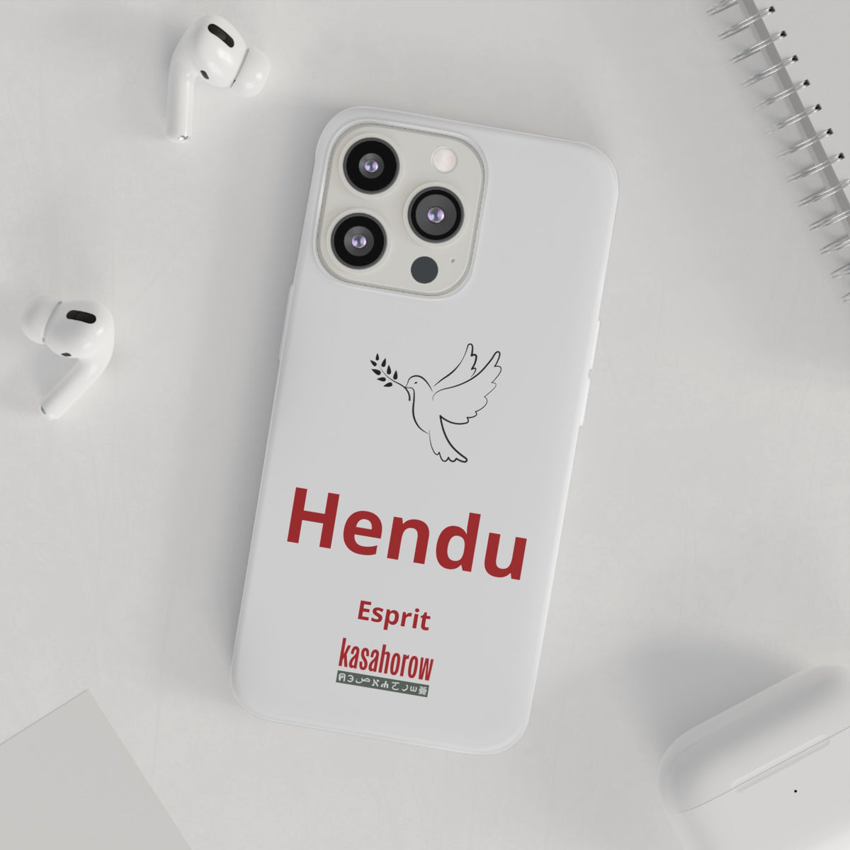 "Esprit" Phone Case · Français Peul