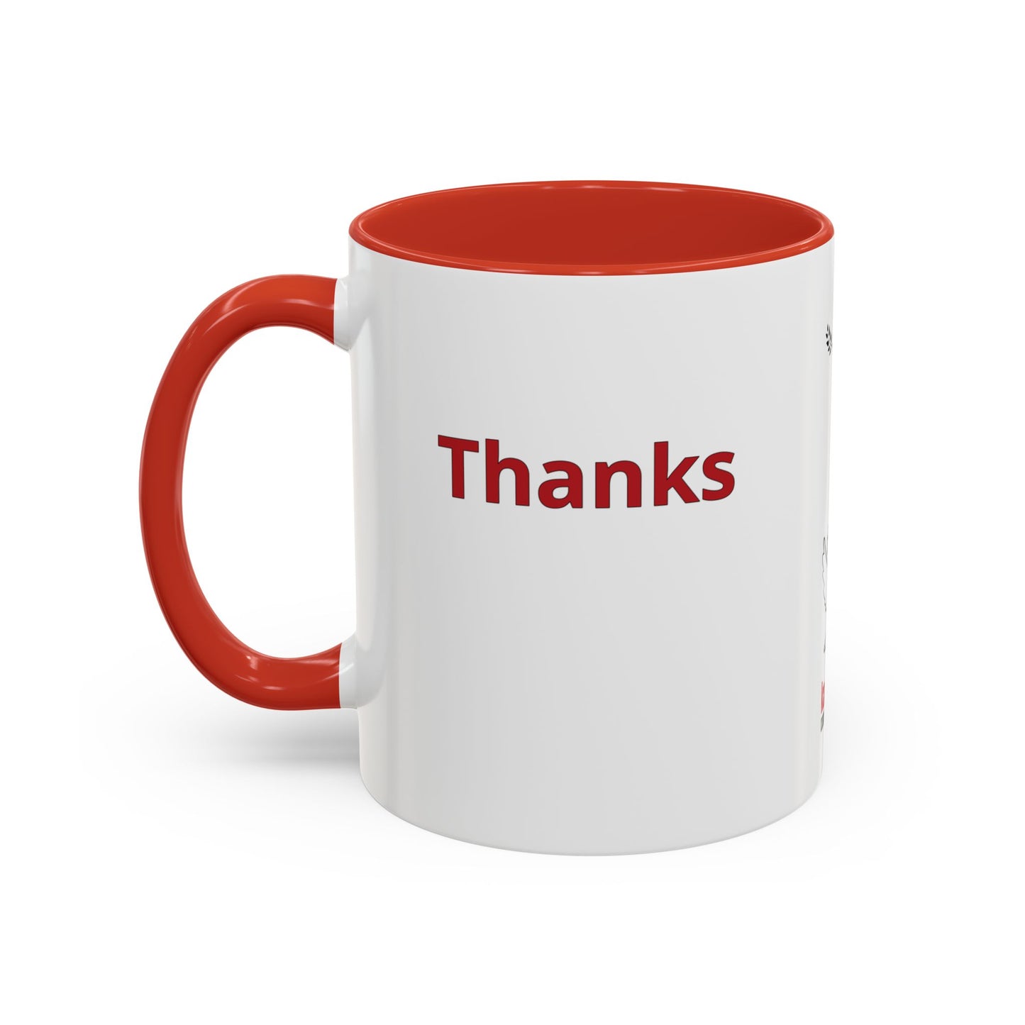 "Thanks" Mug / English - Luwo