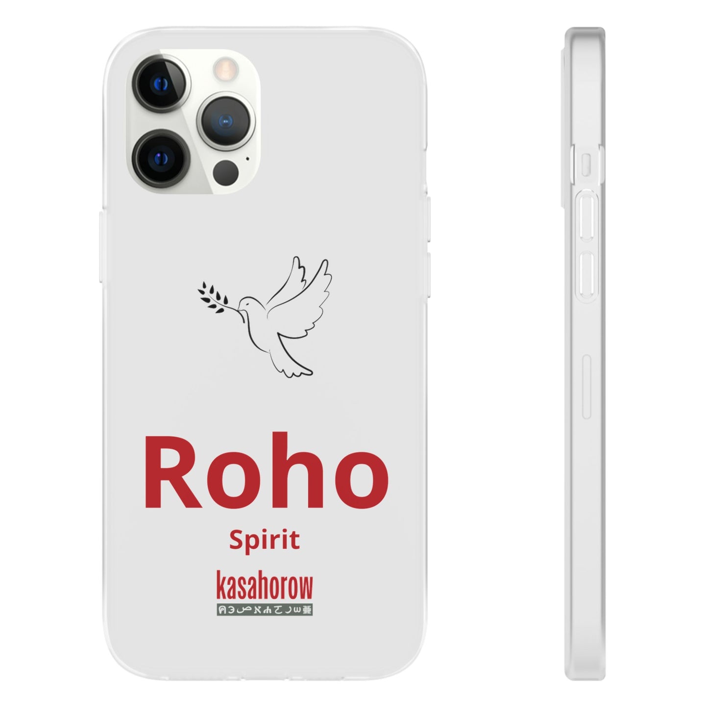 "Spirit" Phone Case · English Swahili