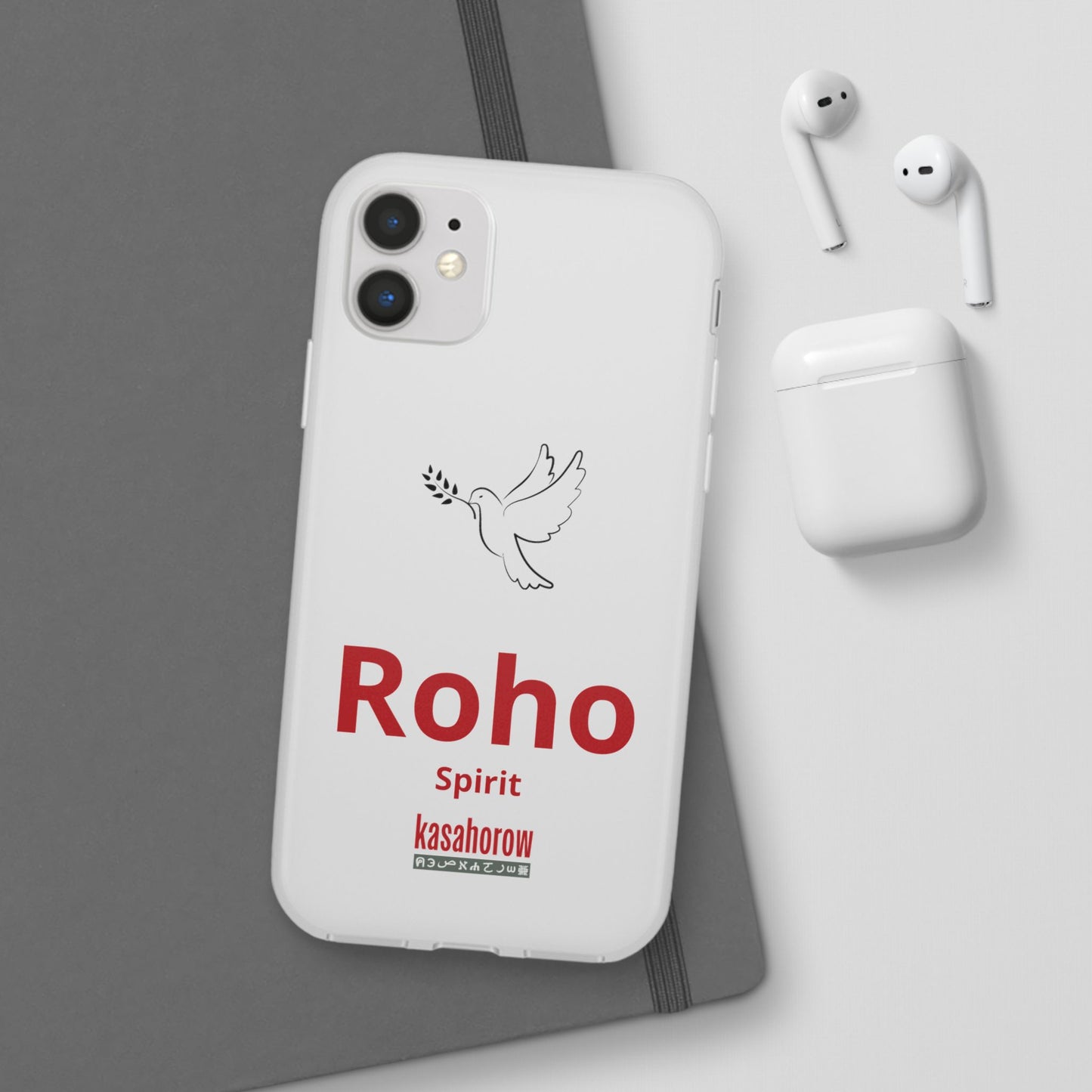 "Spirit" Phone Case · English Swahili