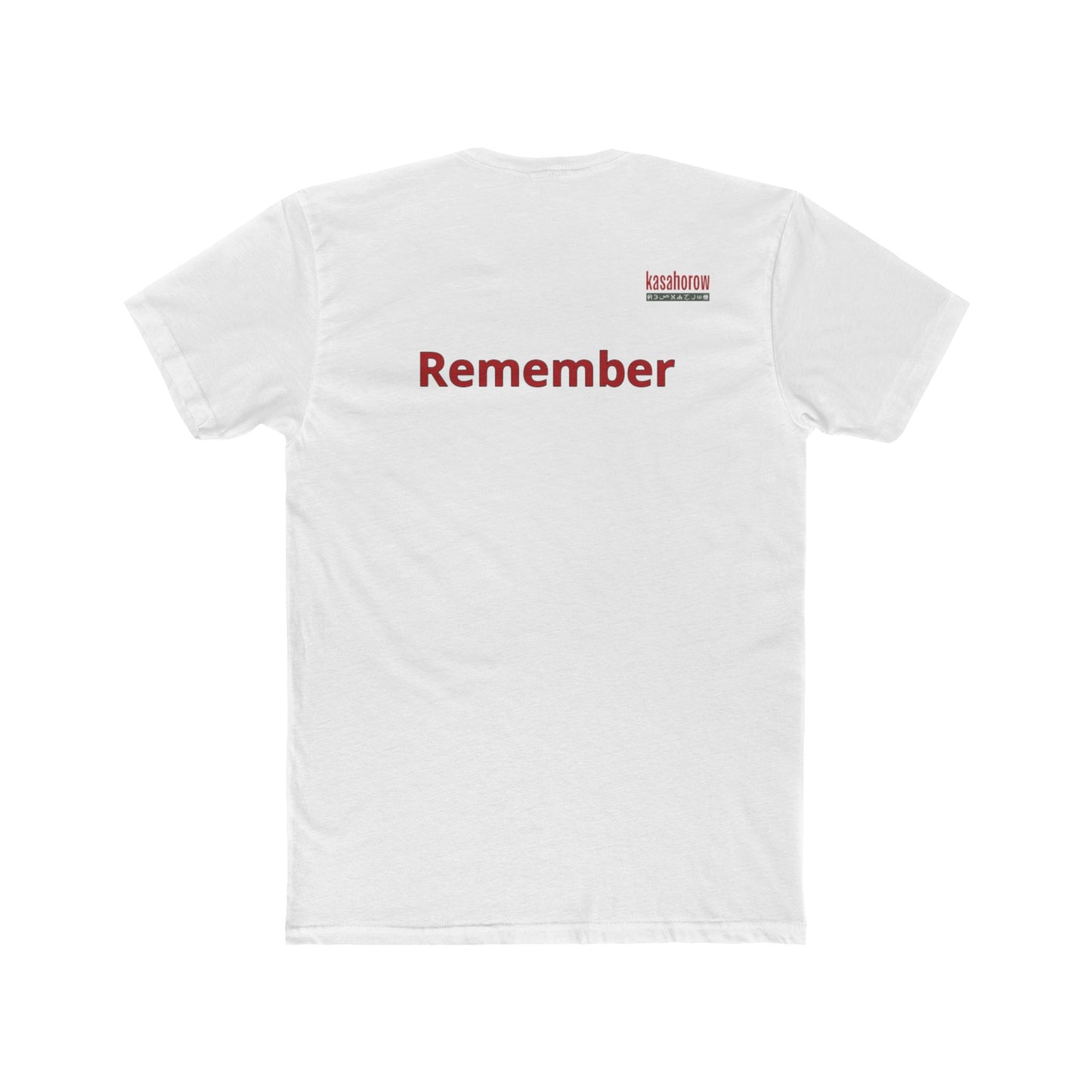 "Remember" T-shirt / English - Akan