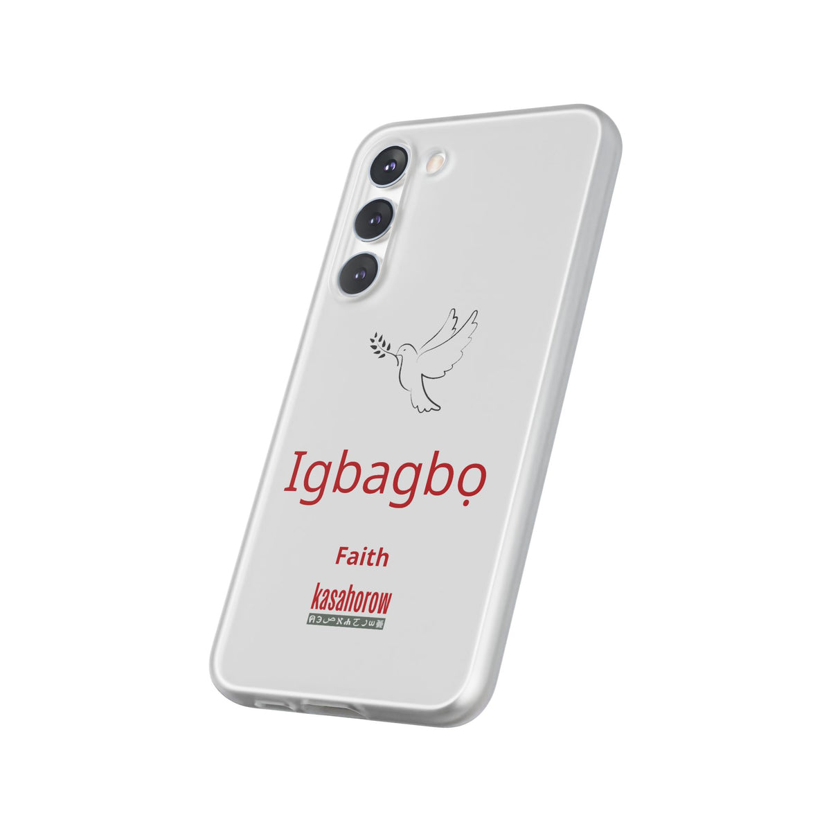 "Faith" Phone Case · English Yoruba