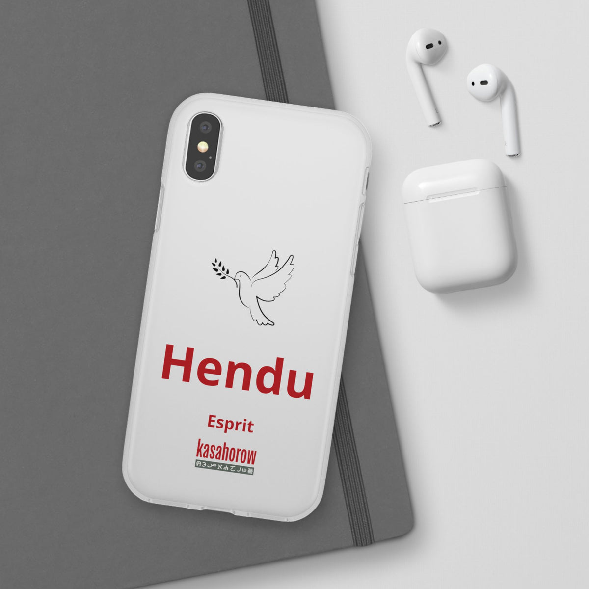 "Esprit" Phone Case · Français Peul