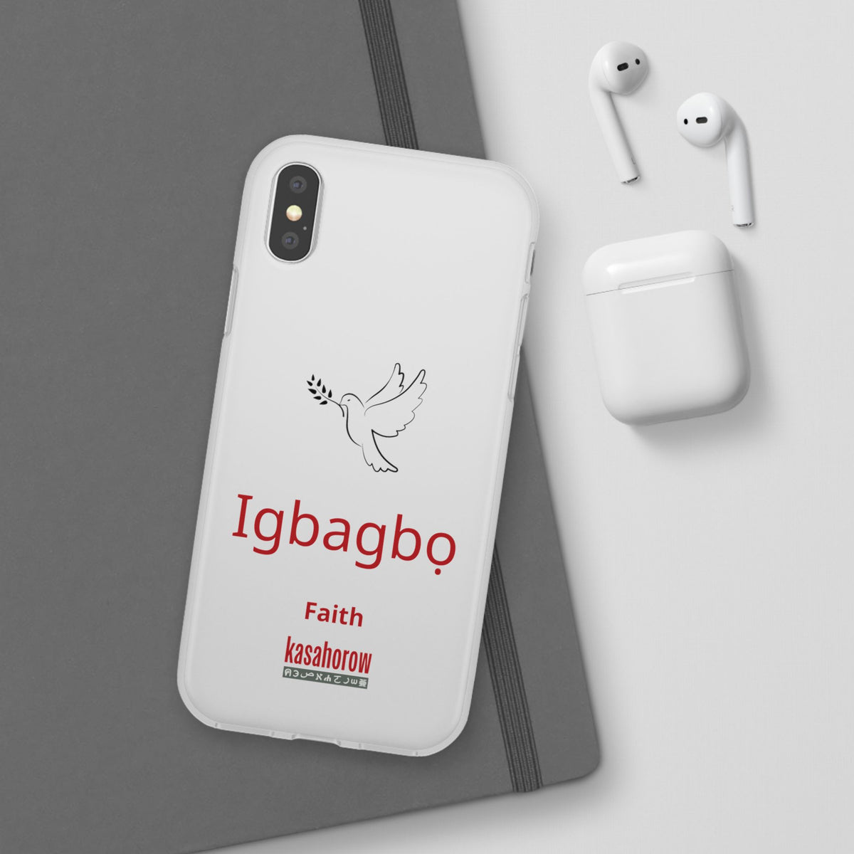 "Faith" Phone Case · English Yoruba
