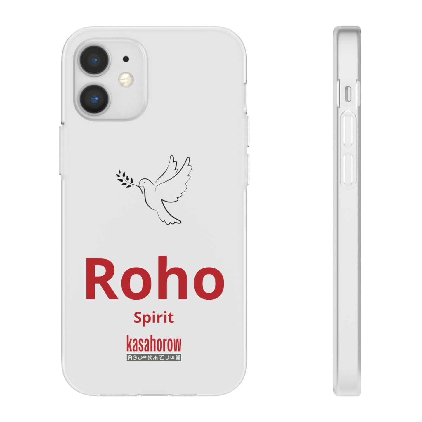 "Spirit" Phone Case · English Swahili