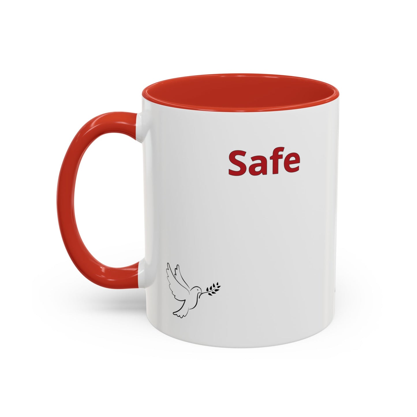 "Safe" Mug · English Swahili
