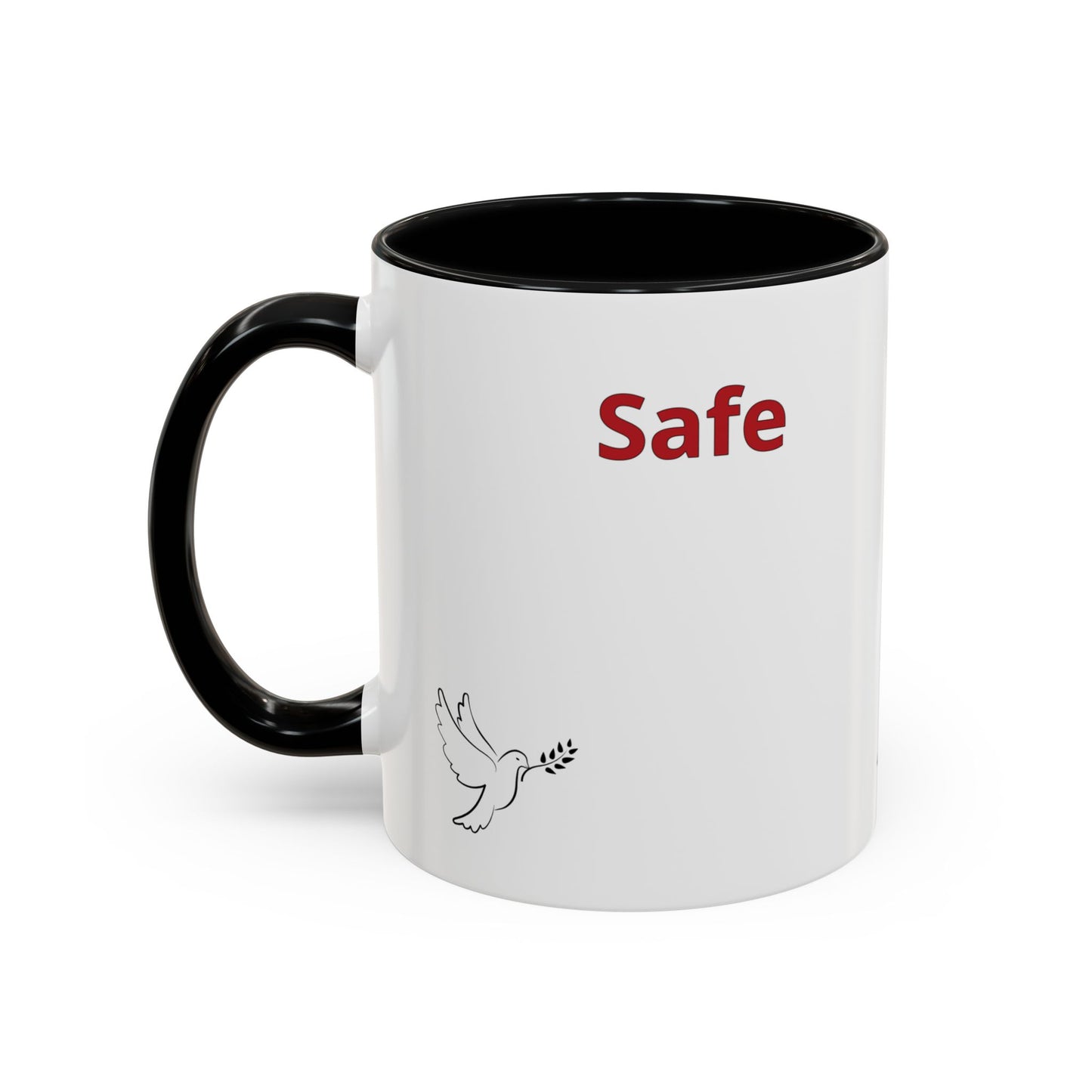 "Safe" Mug · English Swahili