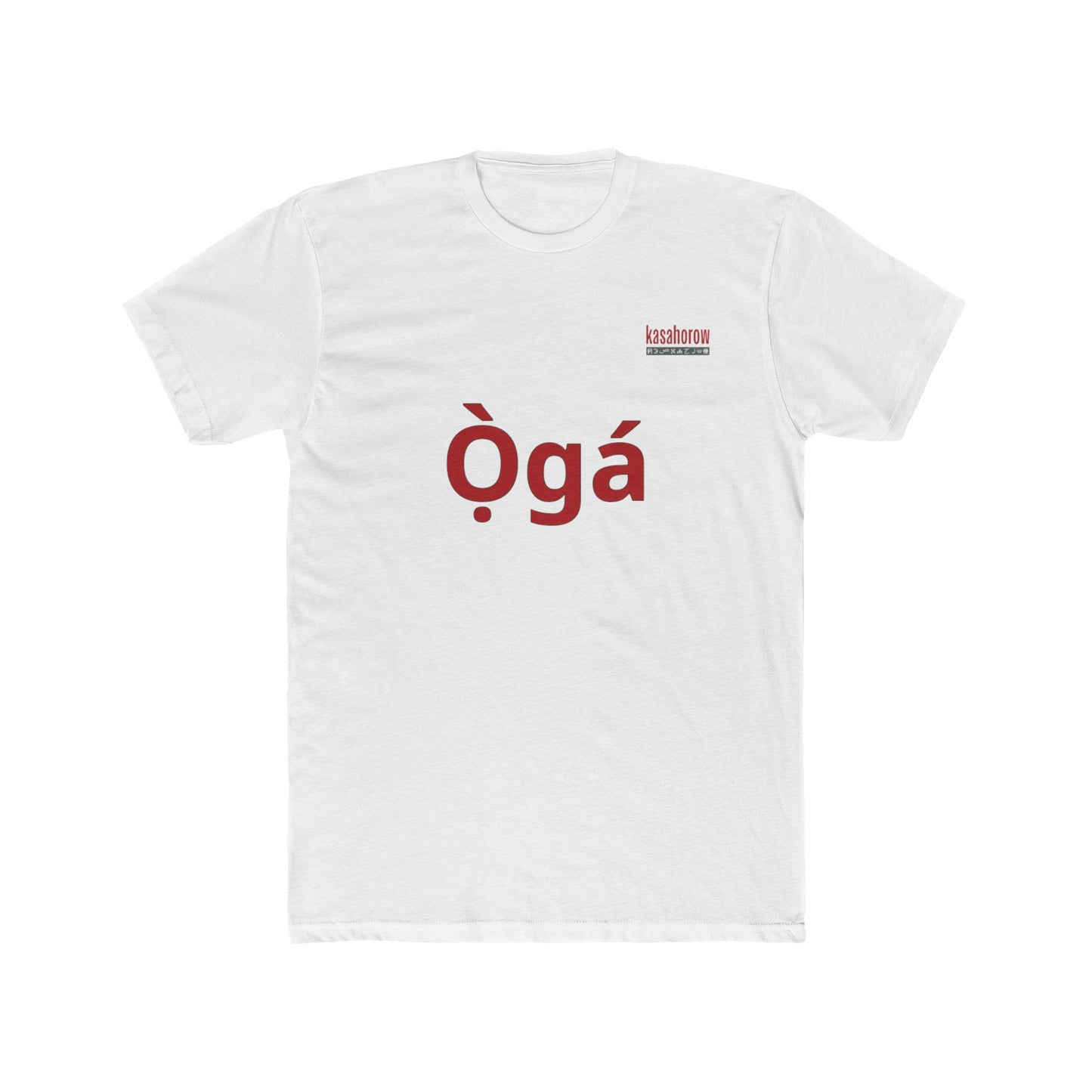 "Boss" T-shirt / English - Yoruba