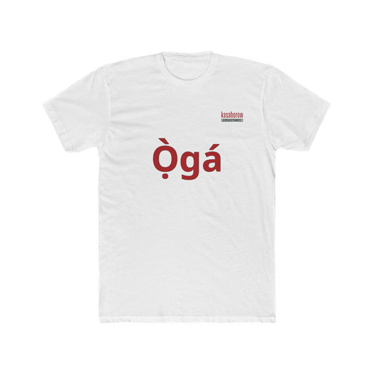 "Boss" T-shirt / English - Yoruba