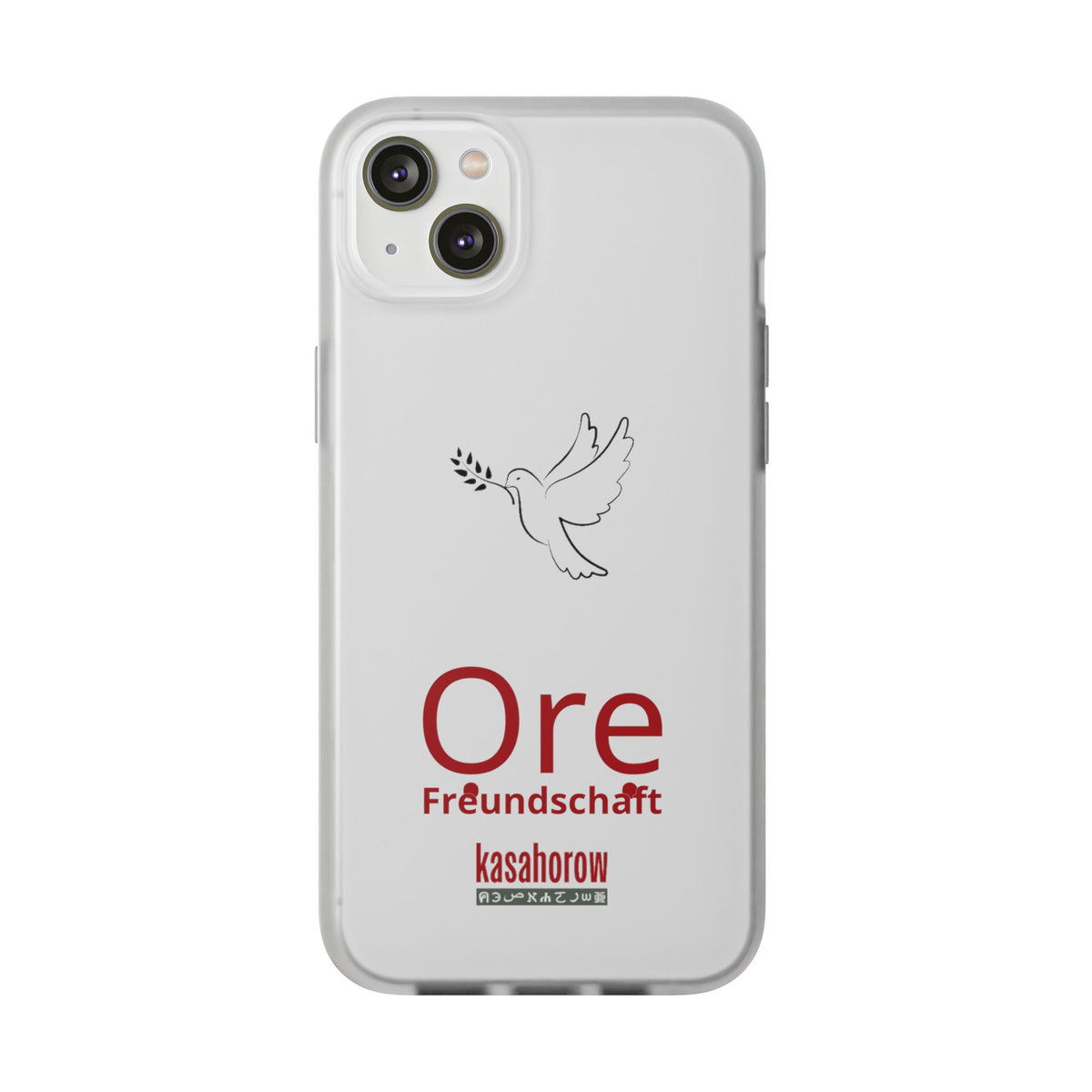 "Freundschaft" Phone Case · Deutsch Yoruba