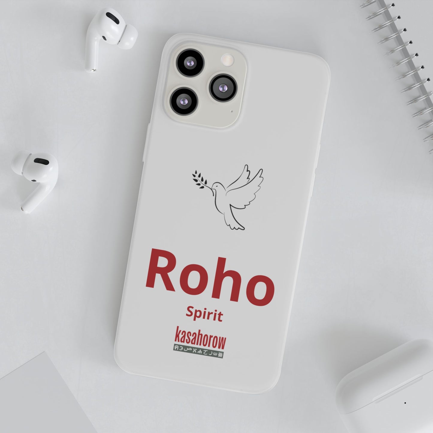 "Spirit" Phone Case · English Swahili