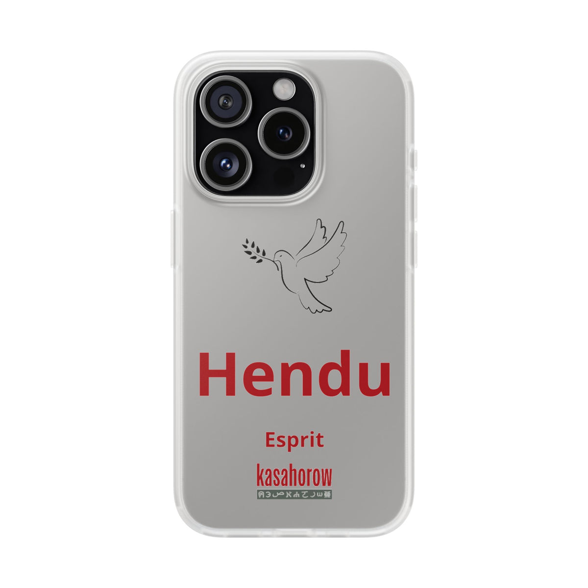"Esprit" Phone Case · Français Peul