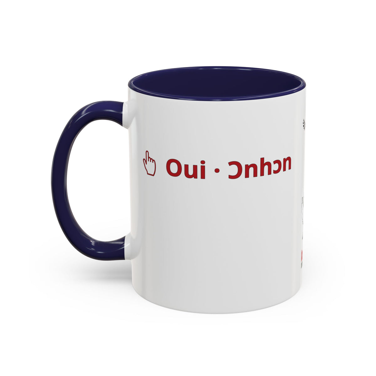 "Oui et Non" Mug · Français Dioula
