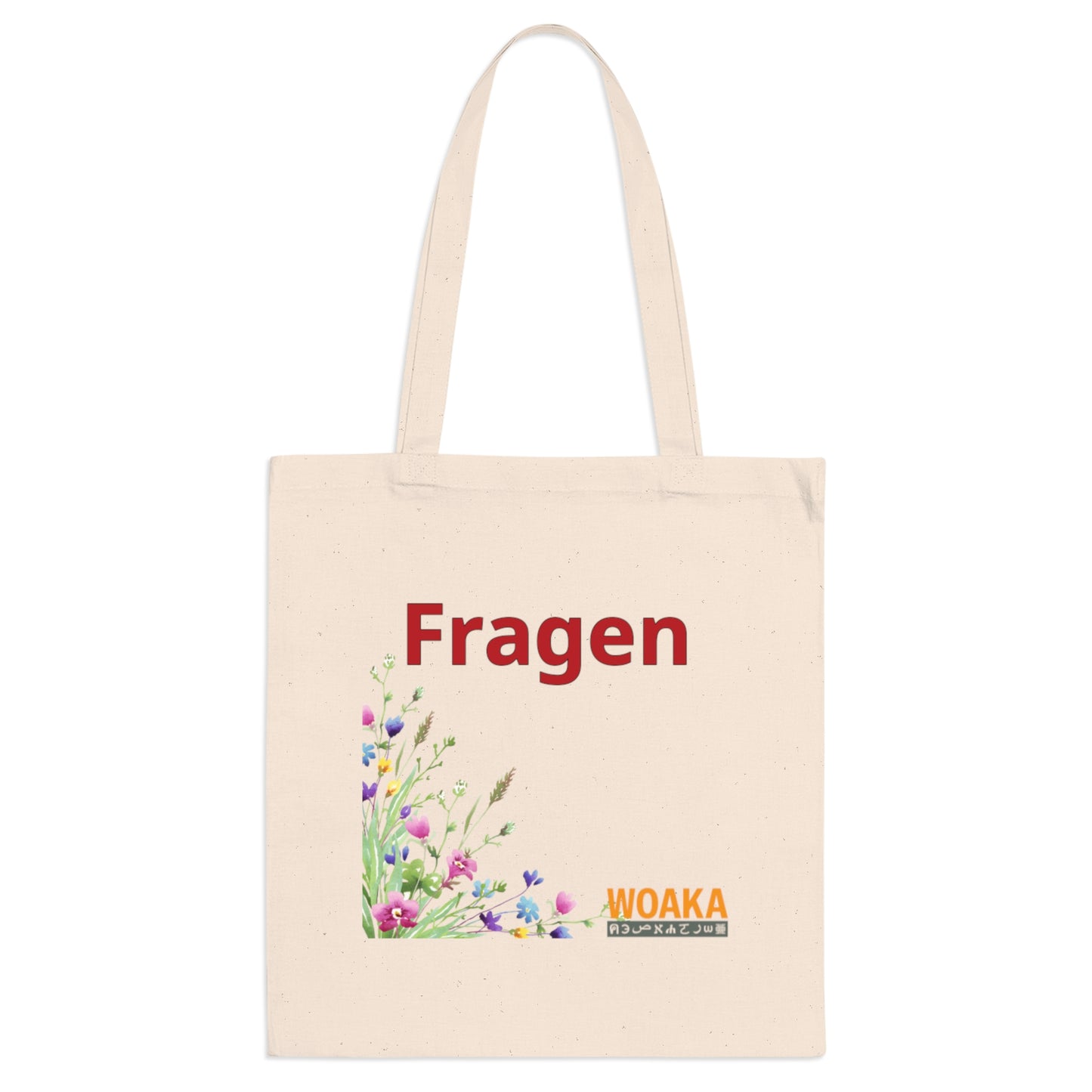 "Ask" Bag / English - German