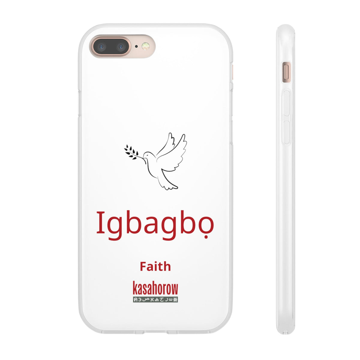 "Faith" Phone Case · English Yoruba